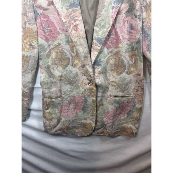 Vintage Toni Garment for CC Magic 80s Blazer Jacket Size Pit To Pit 21 - Picture 12 of 16